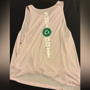Nike Dri-Fit Graphic Tank Top Women’s Medium Workout Gym Loose Fit